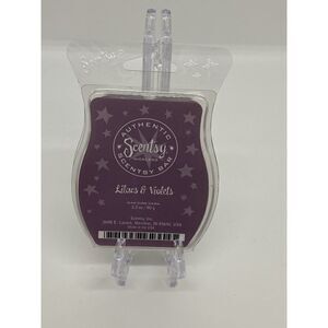 Scentsy Wax Bar LILACS AND VIOLETS used 3.2 Oz